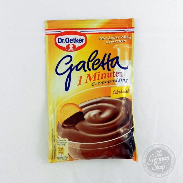 Dr. Oetker - Galetta Schoko Pudding / creamy chocolate pudding - TGSDU