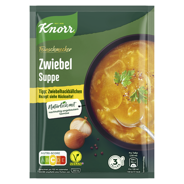 Knorr Feinschmecker Zwiebel-Suppe / onion soup - TGSDU - The German ...